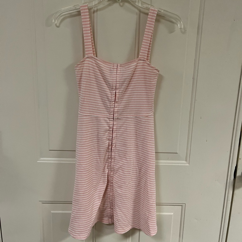 Pink Striped Dress